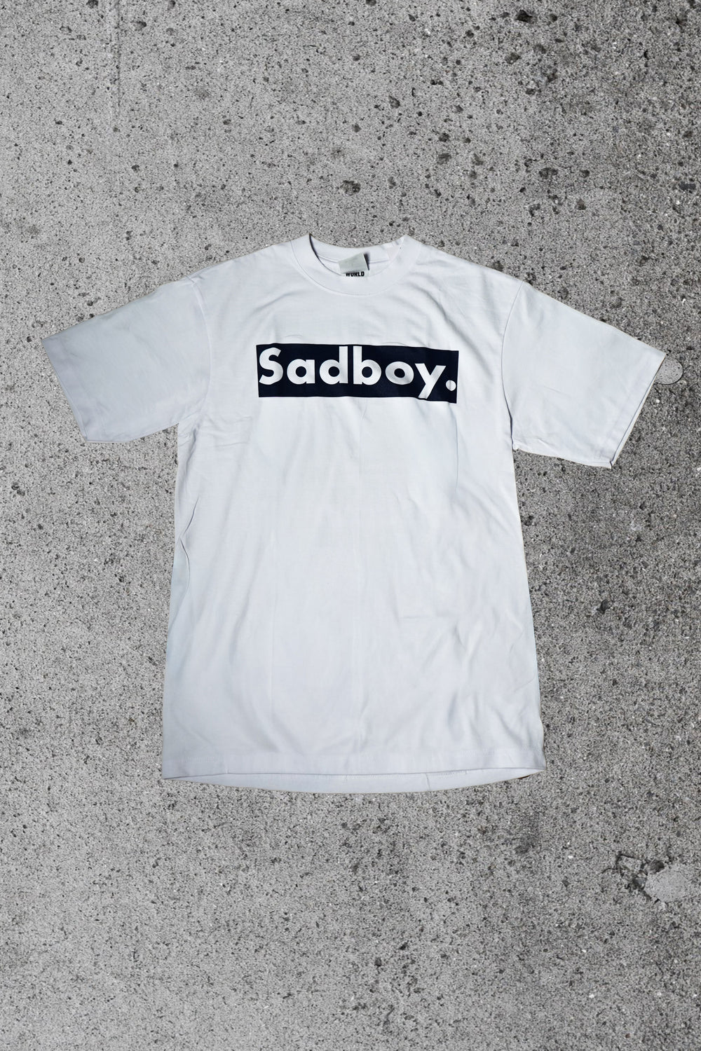 Sad Boy Club Renaissance white heavyweight cotton shirt, renaissance print